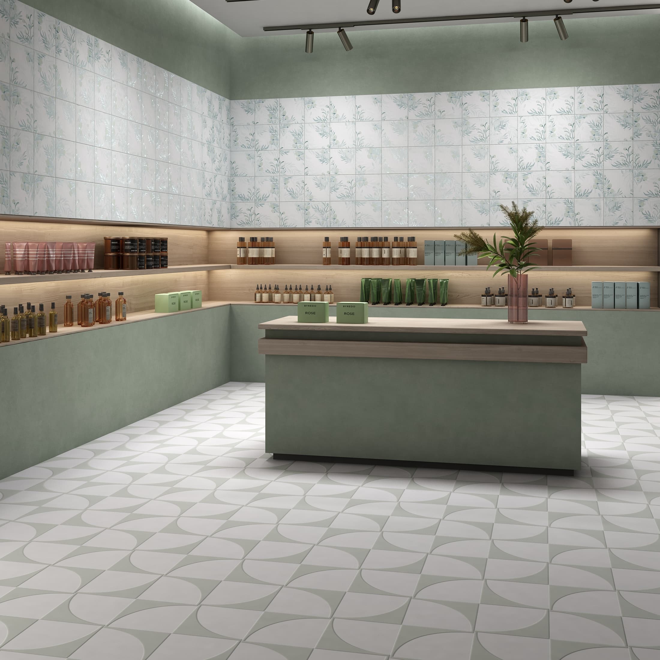 GRECO CURVE PISTACHIO Tiles