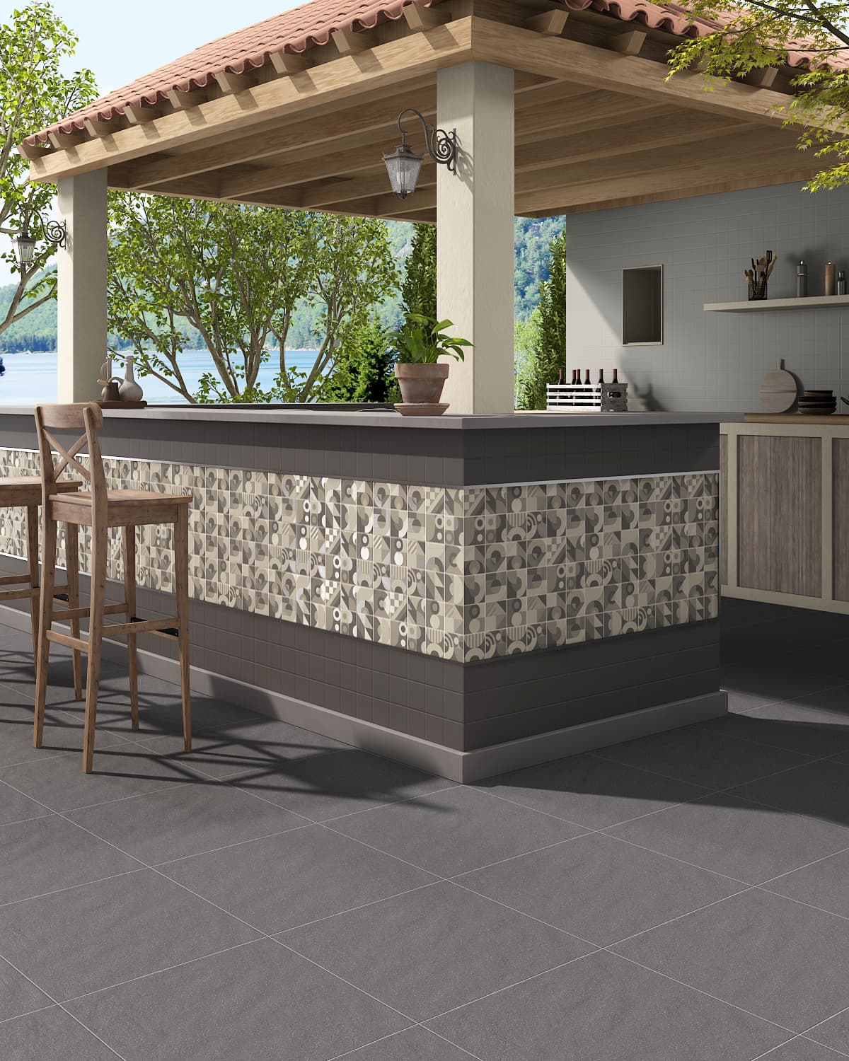 VERANDAH DRIFT GARDEN Tiles