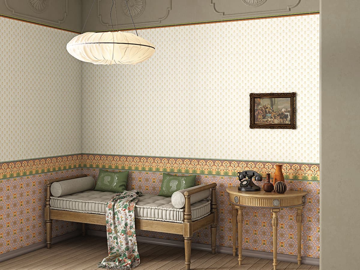 DAMASK LOTUS BORDER 2