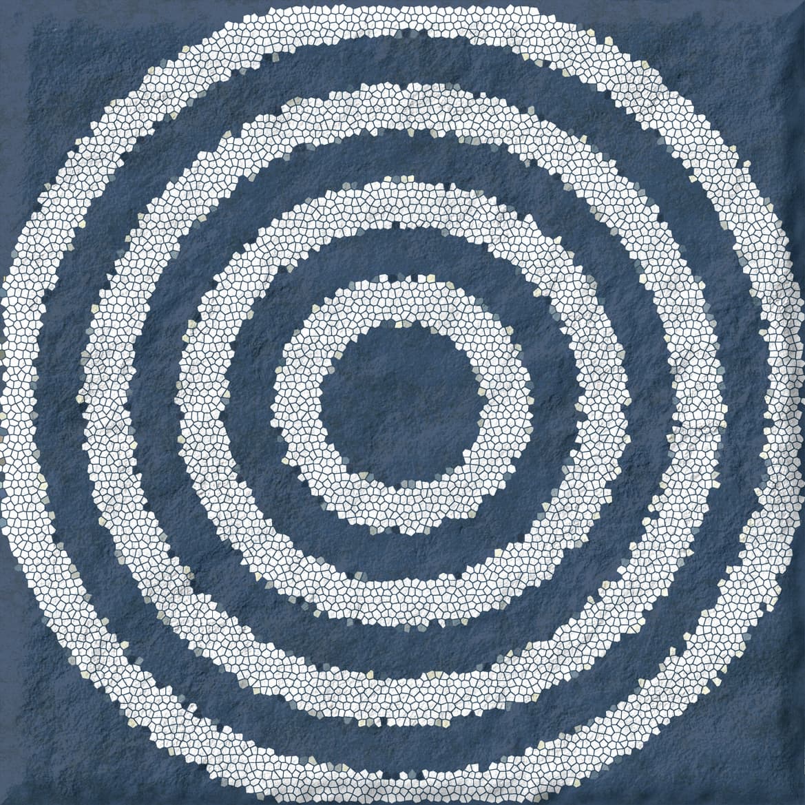 BURST BLUE GRAPH Tiles