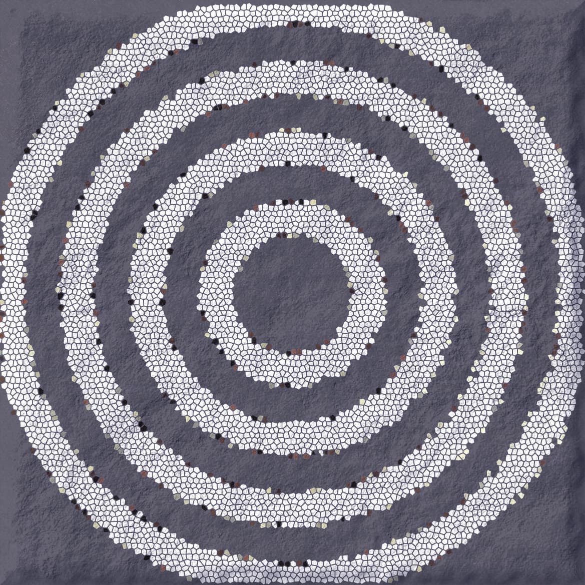 BURST VIOLET GRAPH Tiles