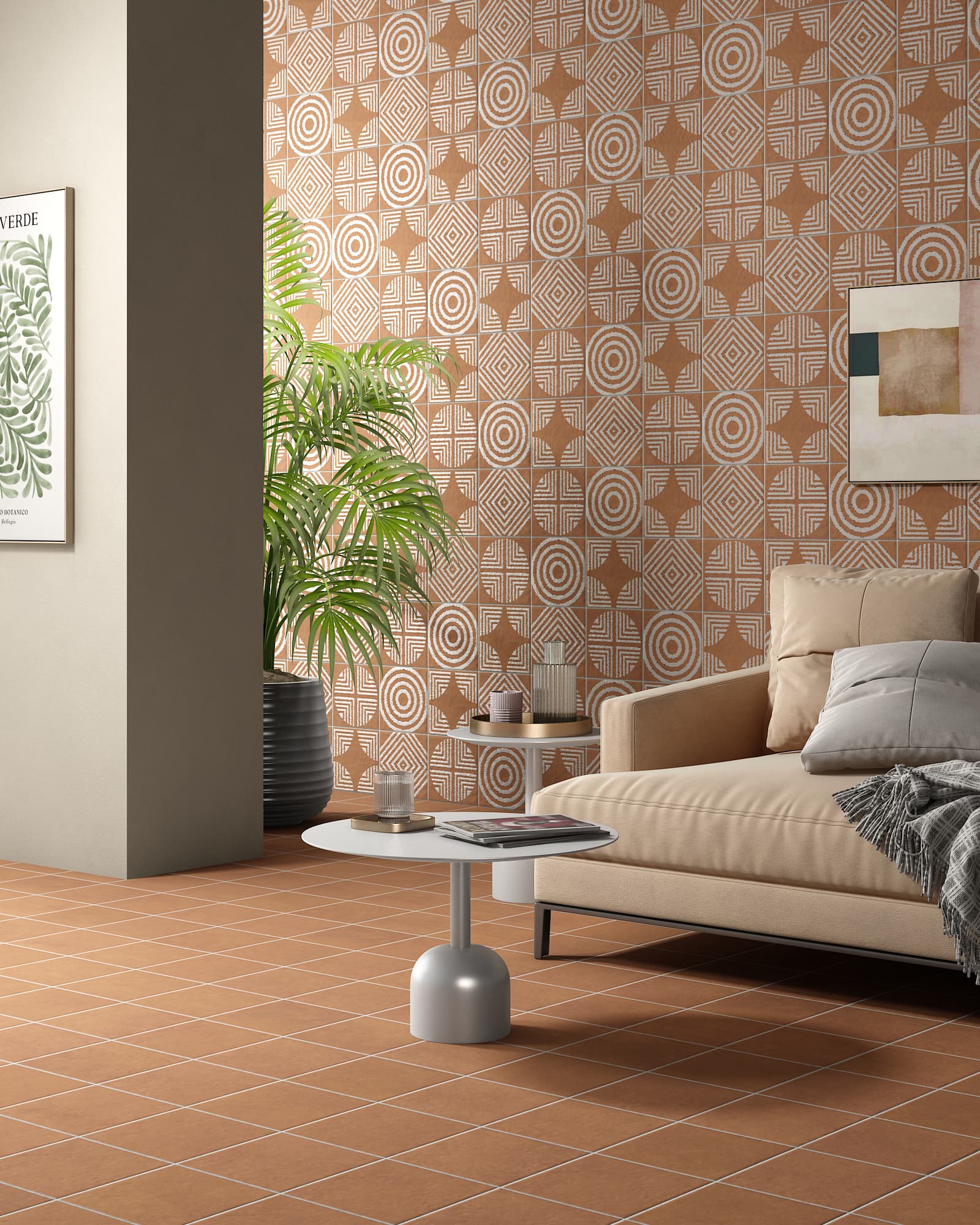 BURST TAMARIND GRAPH Tiles