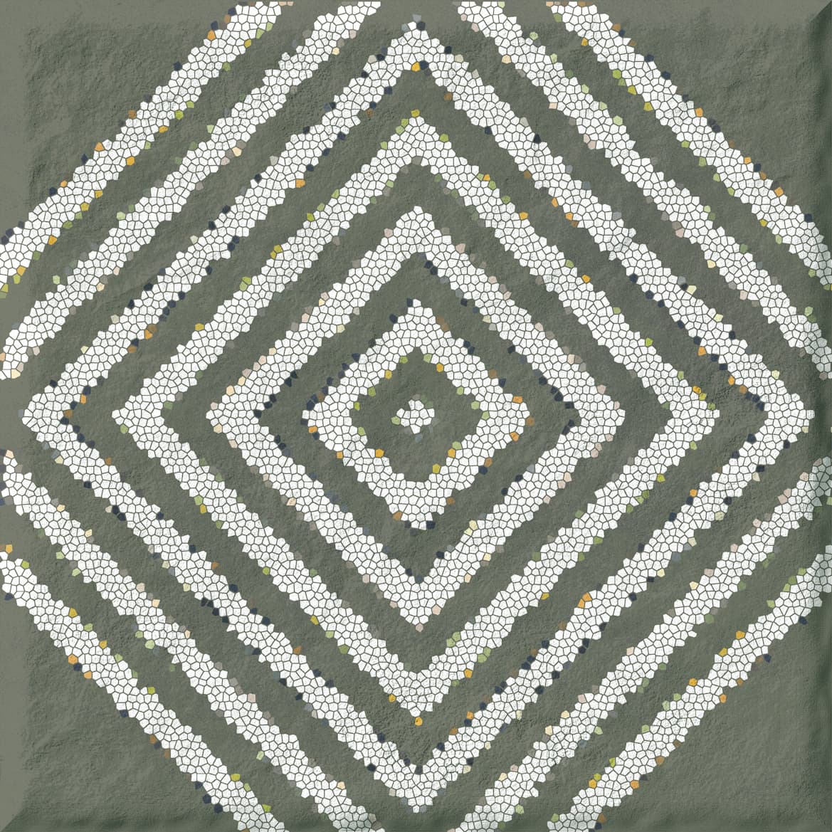 BURST OLIVE GRAPH Tiles