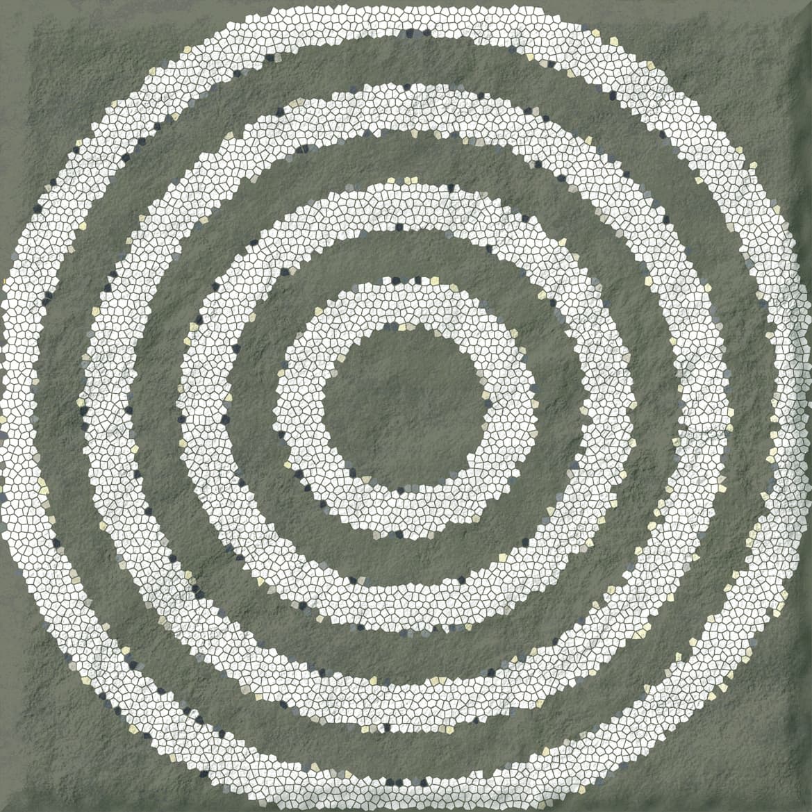BURST OLIVE GRAPH Tiles