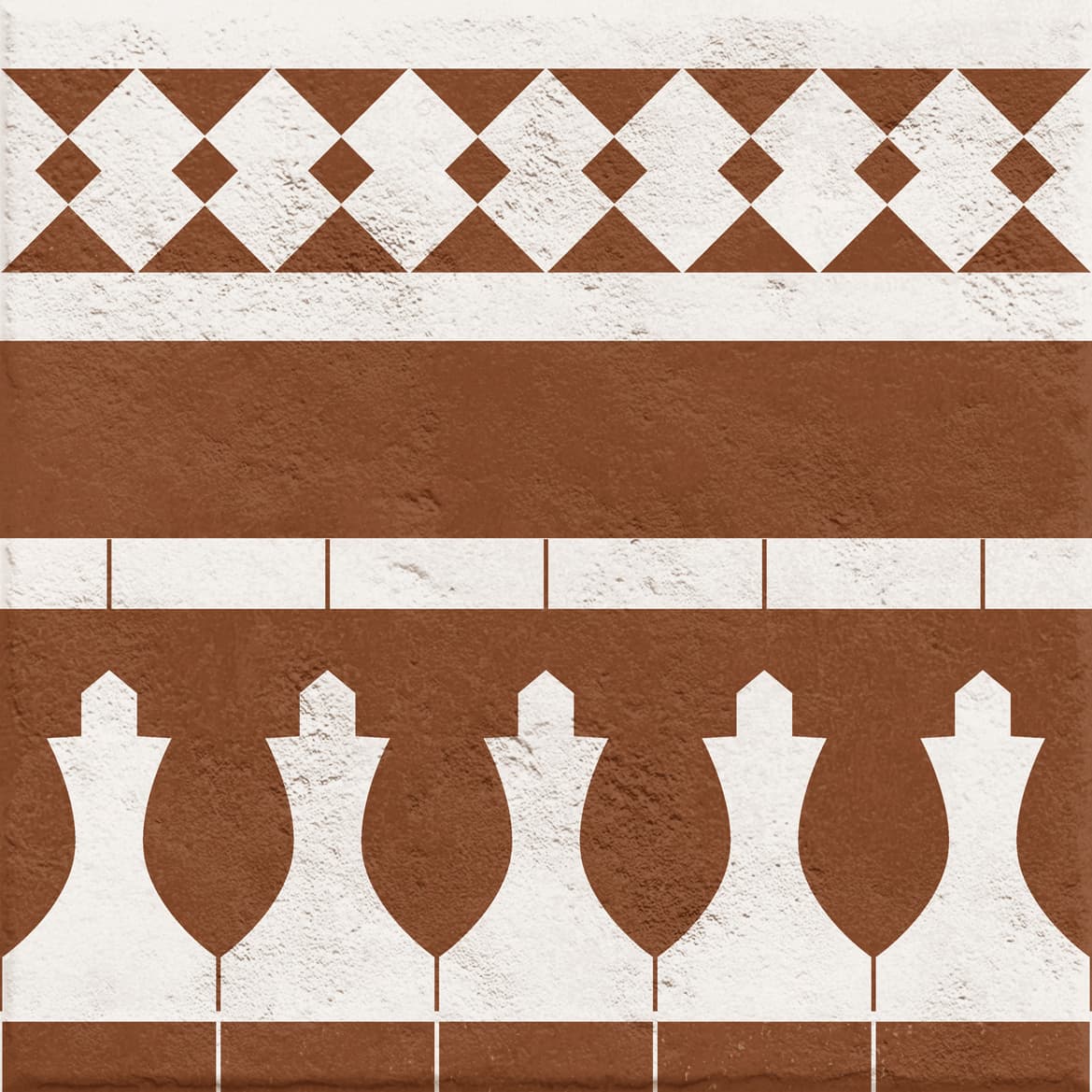 SAPPHIRE UMBER BORDER