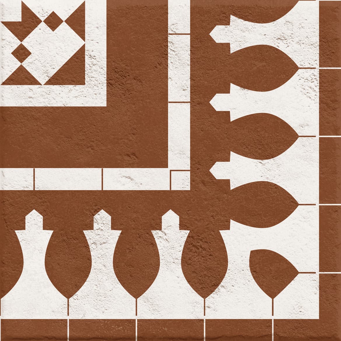SAPPHIRE UMBER CORNER Tiles