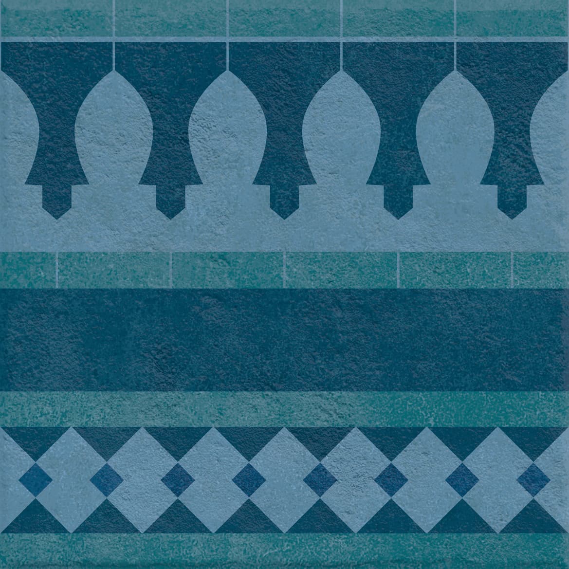 SAPPHIRE VIVID BORDER Tiles