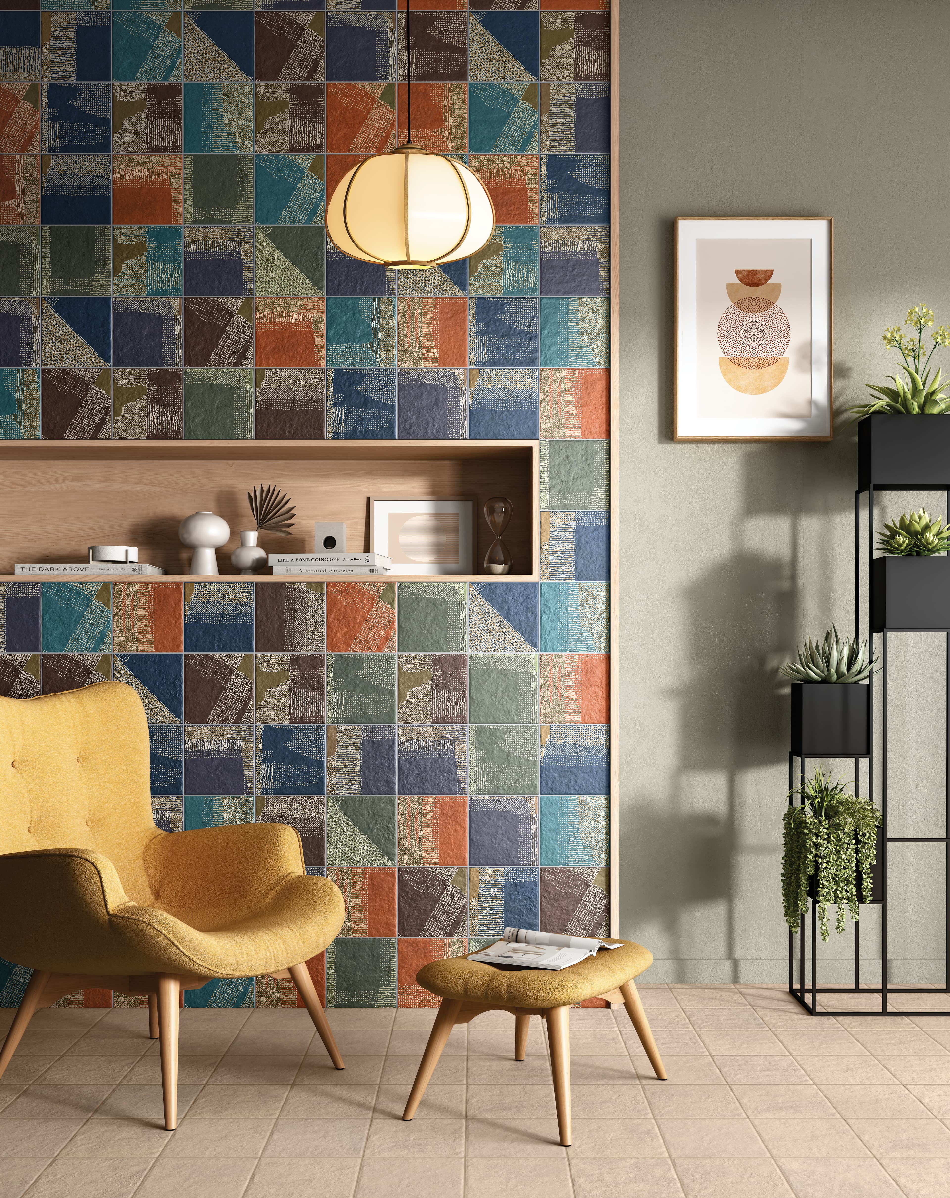 BURST SAND Tiles