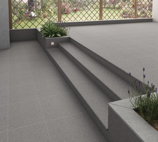 COPOS GREY STEP tiles
