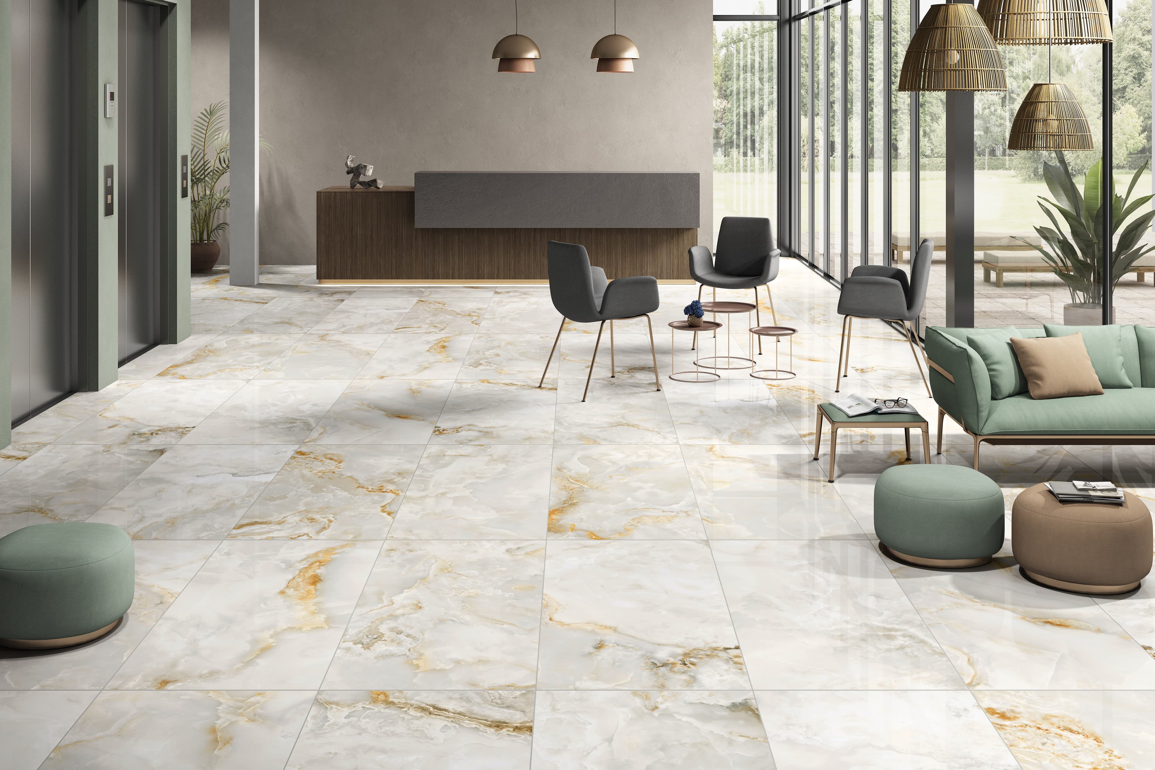 DREAM ONYX CREAM Tiles