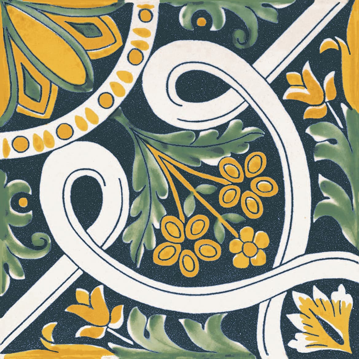 MAIOLICA BLOOM DECOR 1