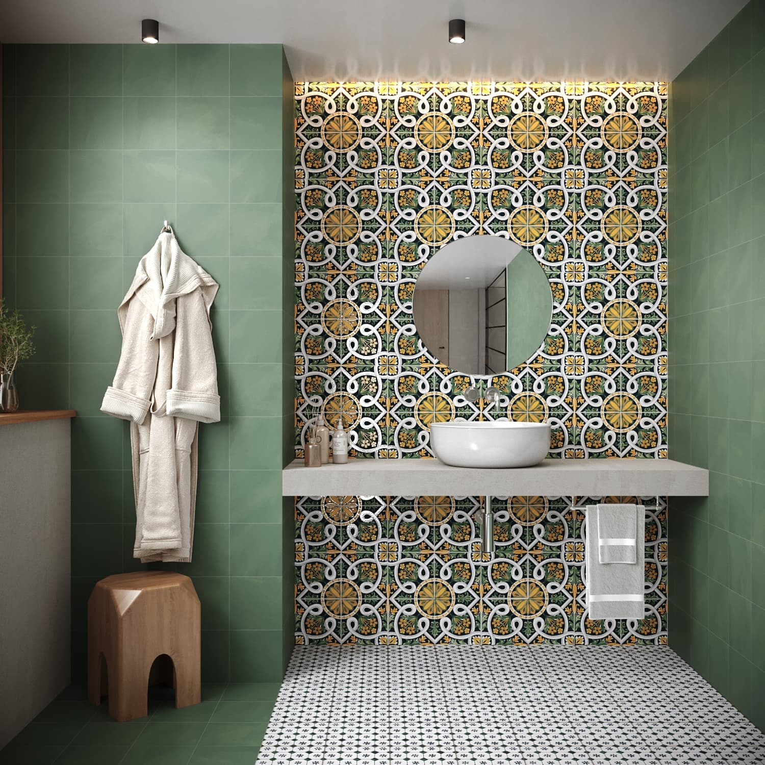MAIOLICA BLOOM DECOR 1
