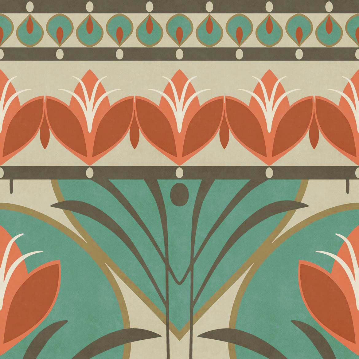NATIVE CROWN BORDER Tiles