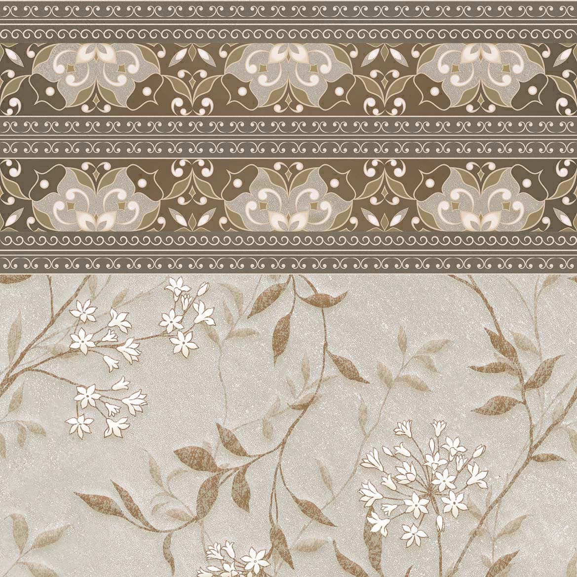 NATIVE VINE BORDER Tiles