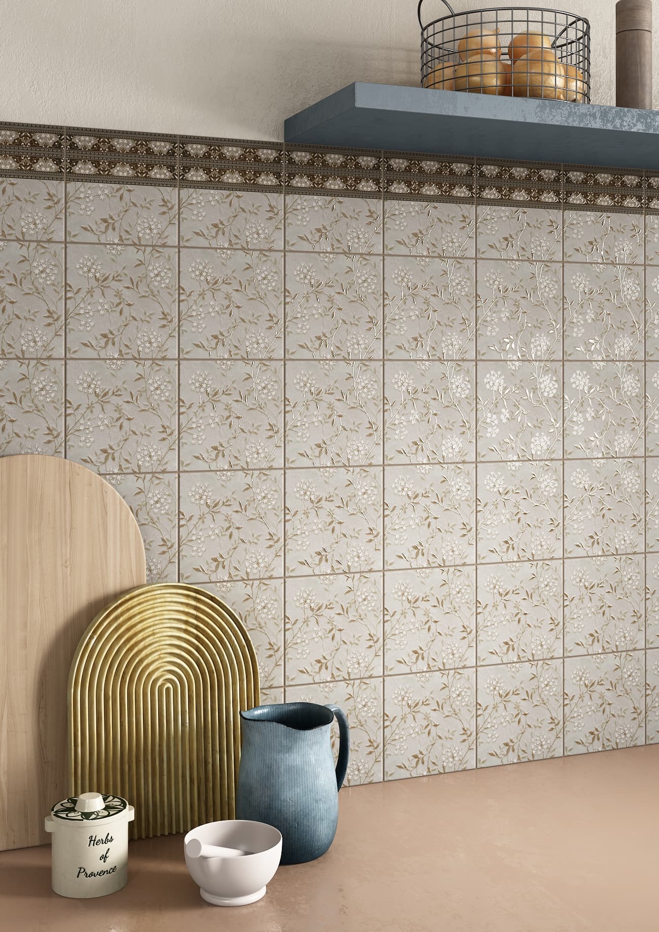 NATIVE VINE BORDER Tiles