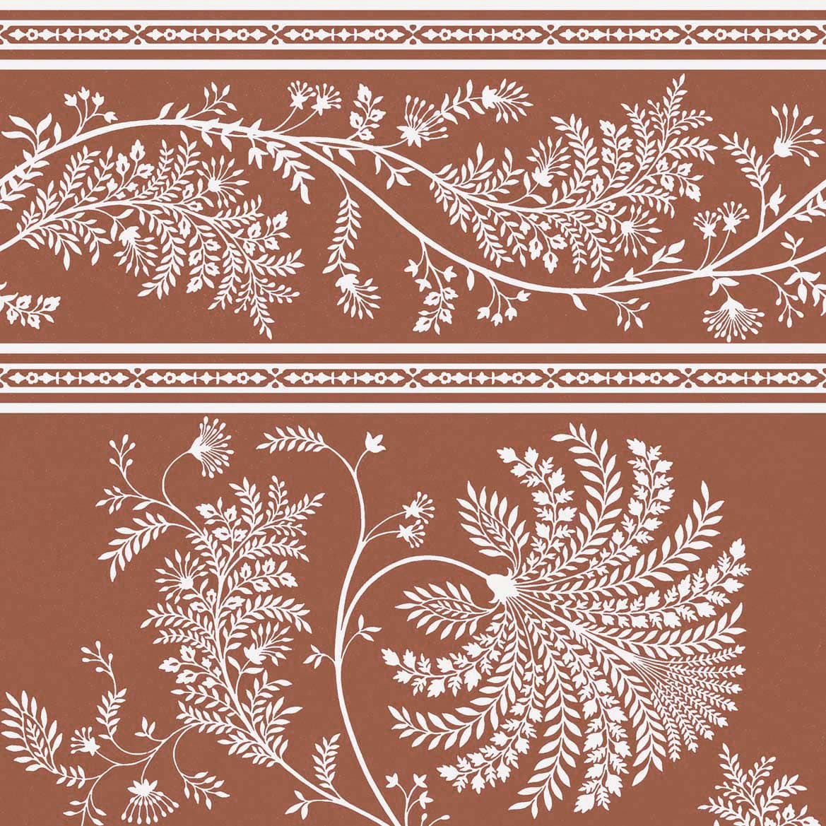 NATIVE WARLI BORDER Tiles