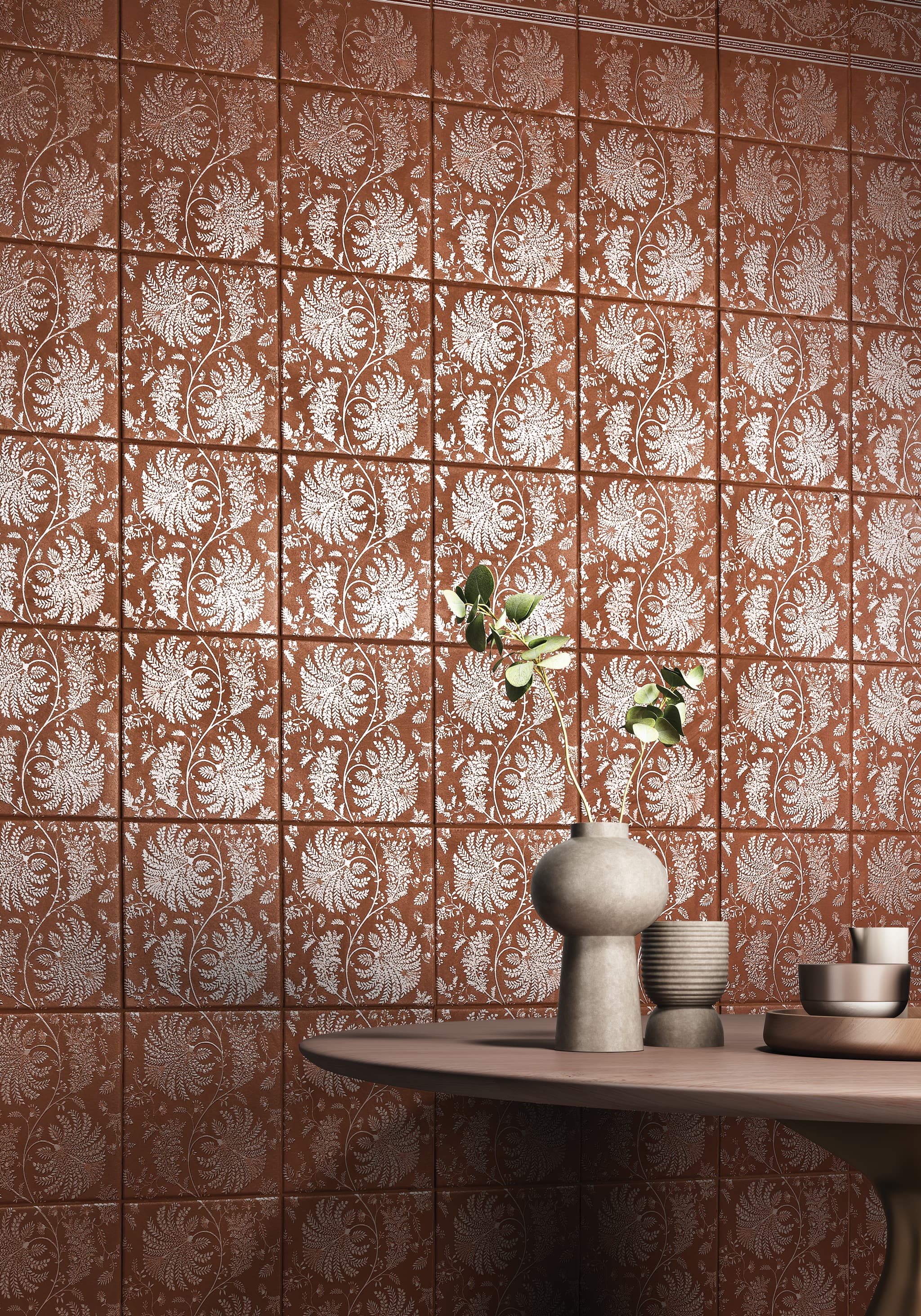 NATIVE WARLI BORDER