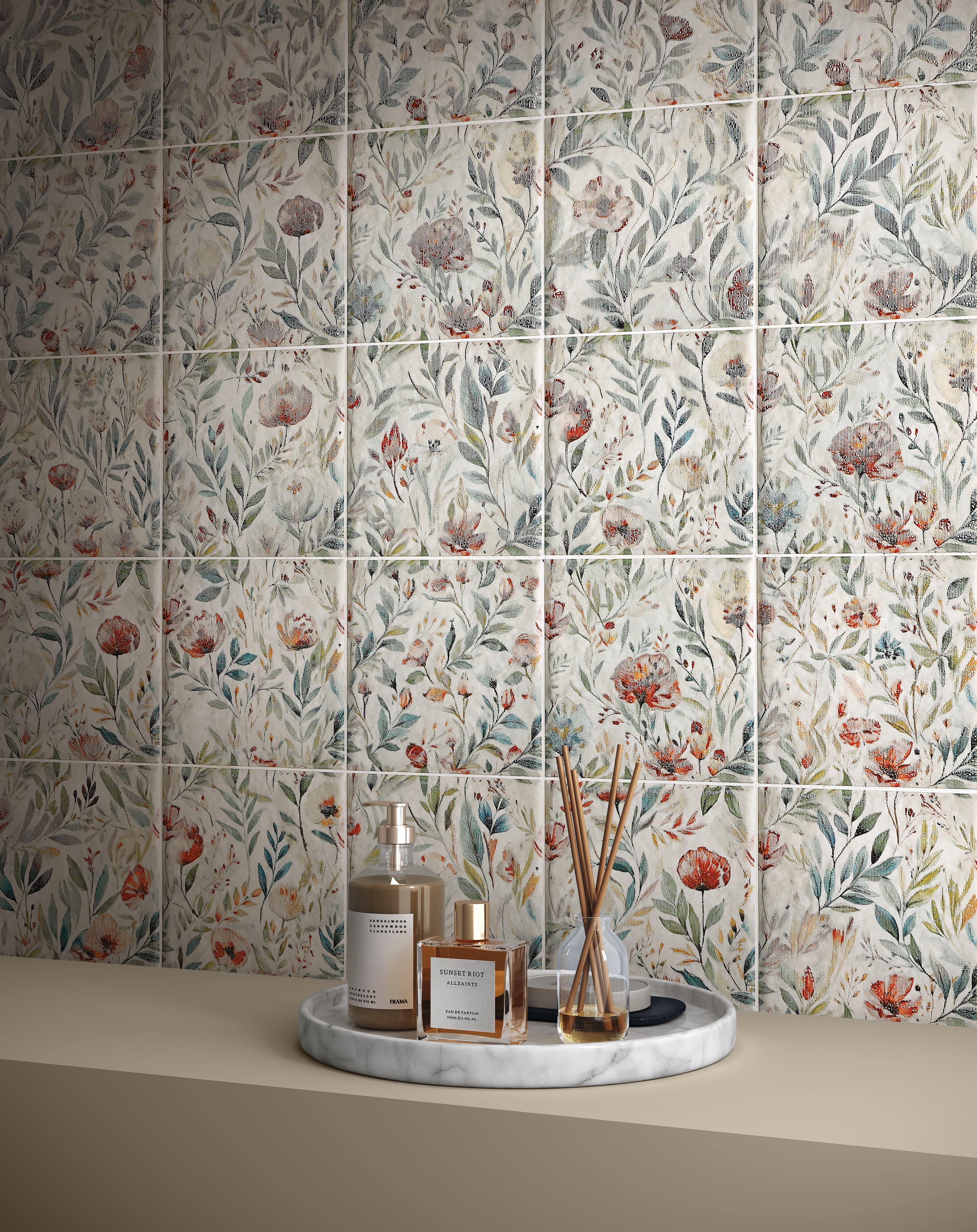 ROSETTE FERN DECOR Tiles