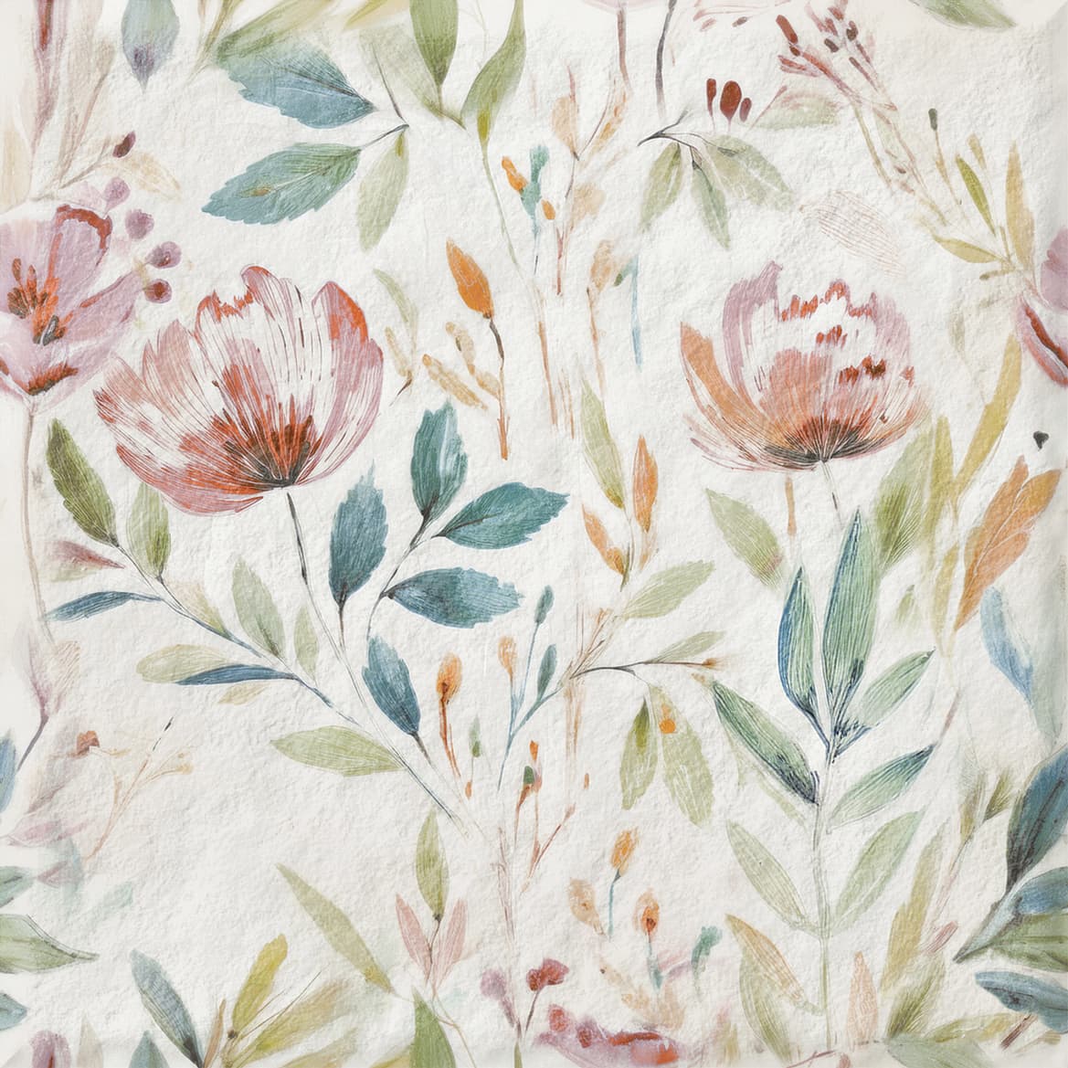 ROSETTE FERN DECOR Tiles