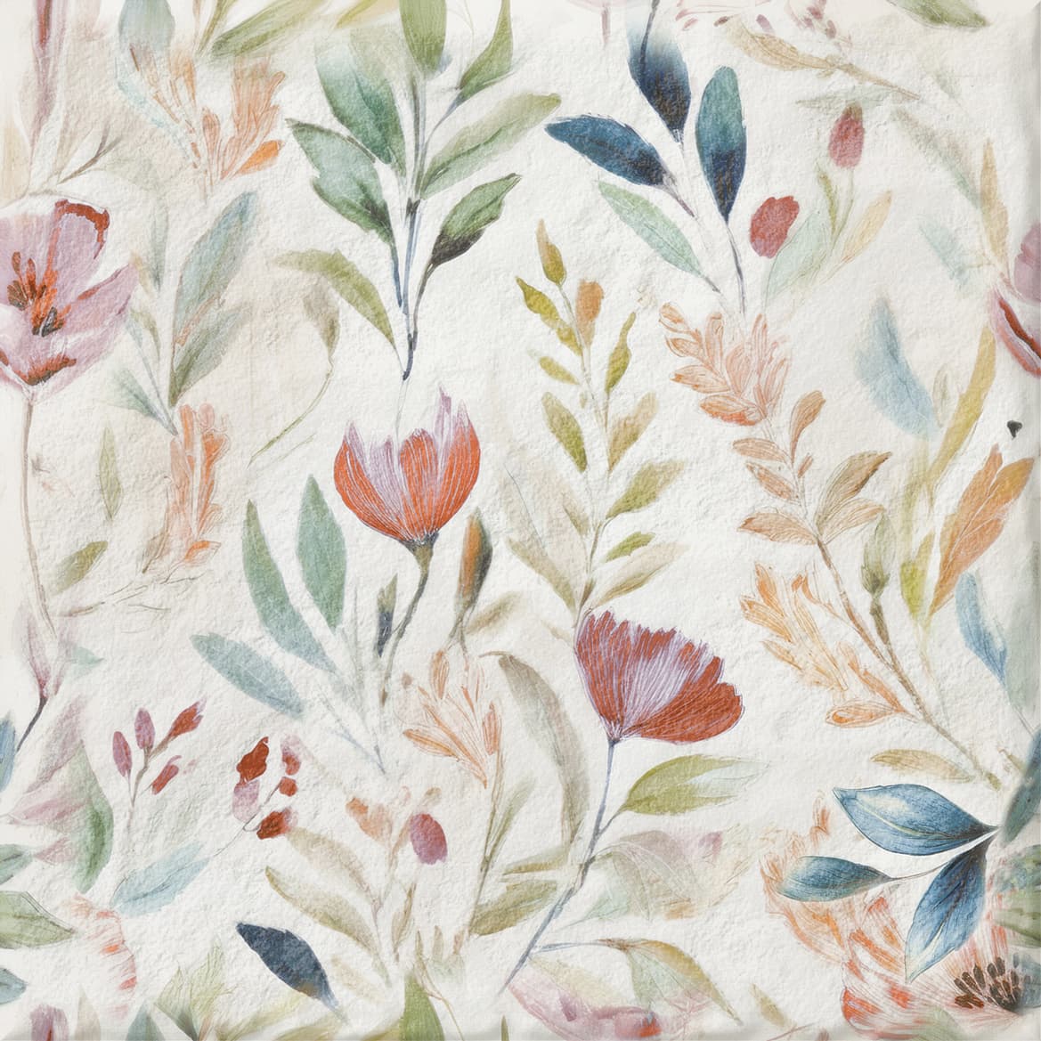ROSETTE FERN DECOR Tiles