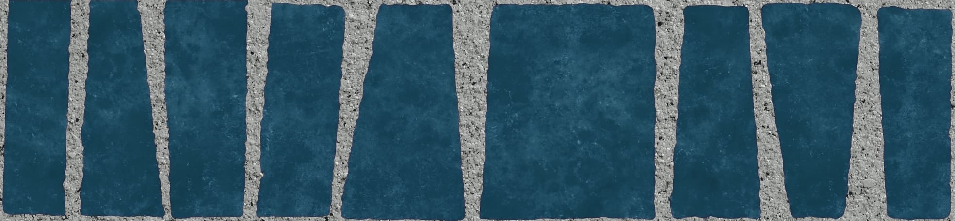 ZEBRA BLUE Tiles