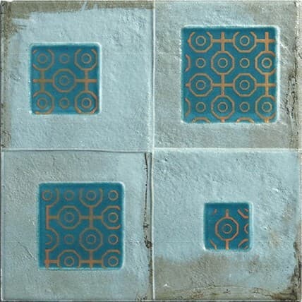 SQUARA TEAL DARK Tiles
