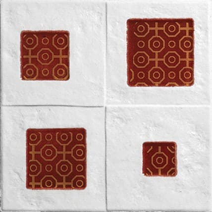 SQUARA MAROON Tiles