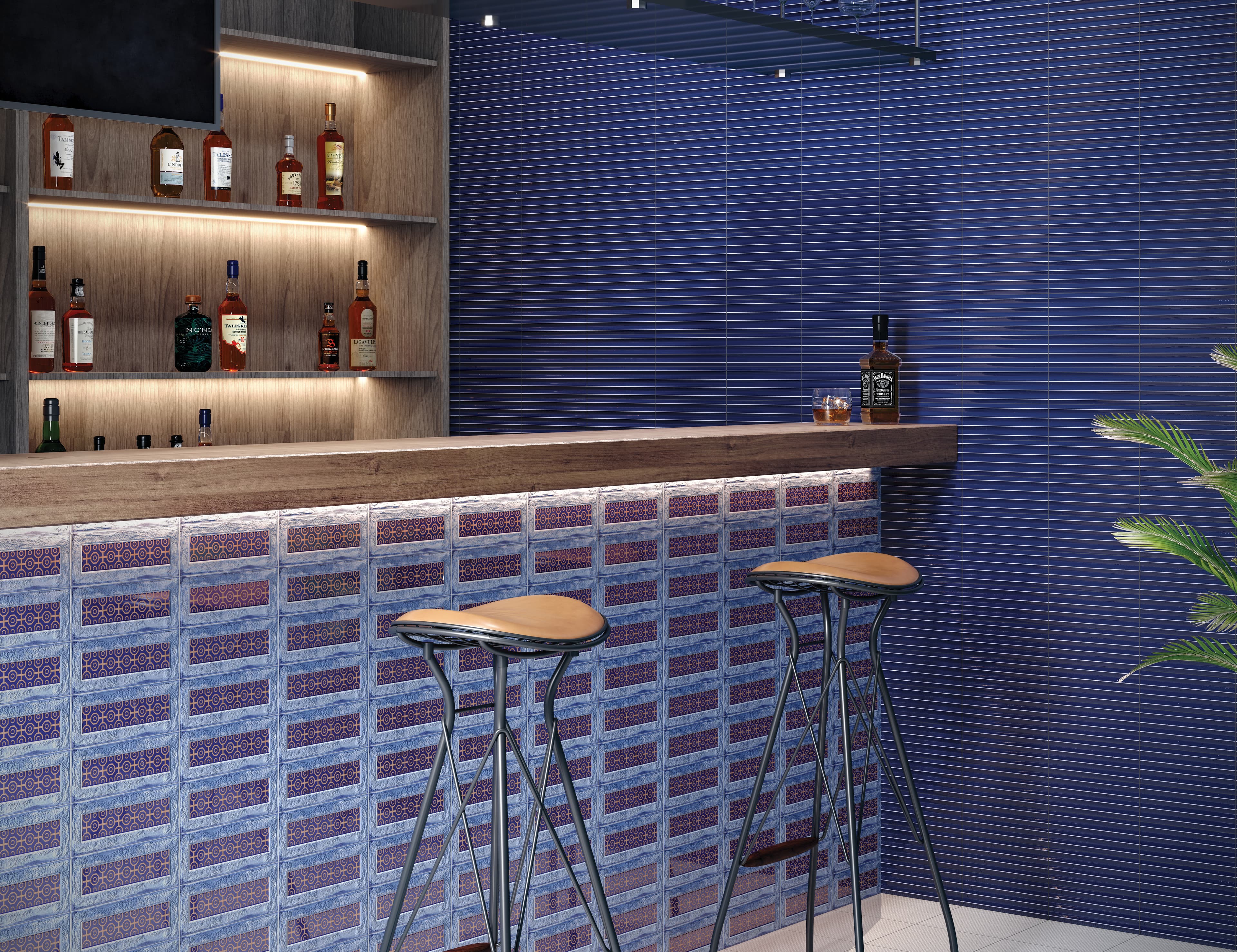 STRIPA INDIGO Tiles