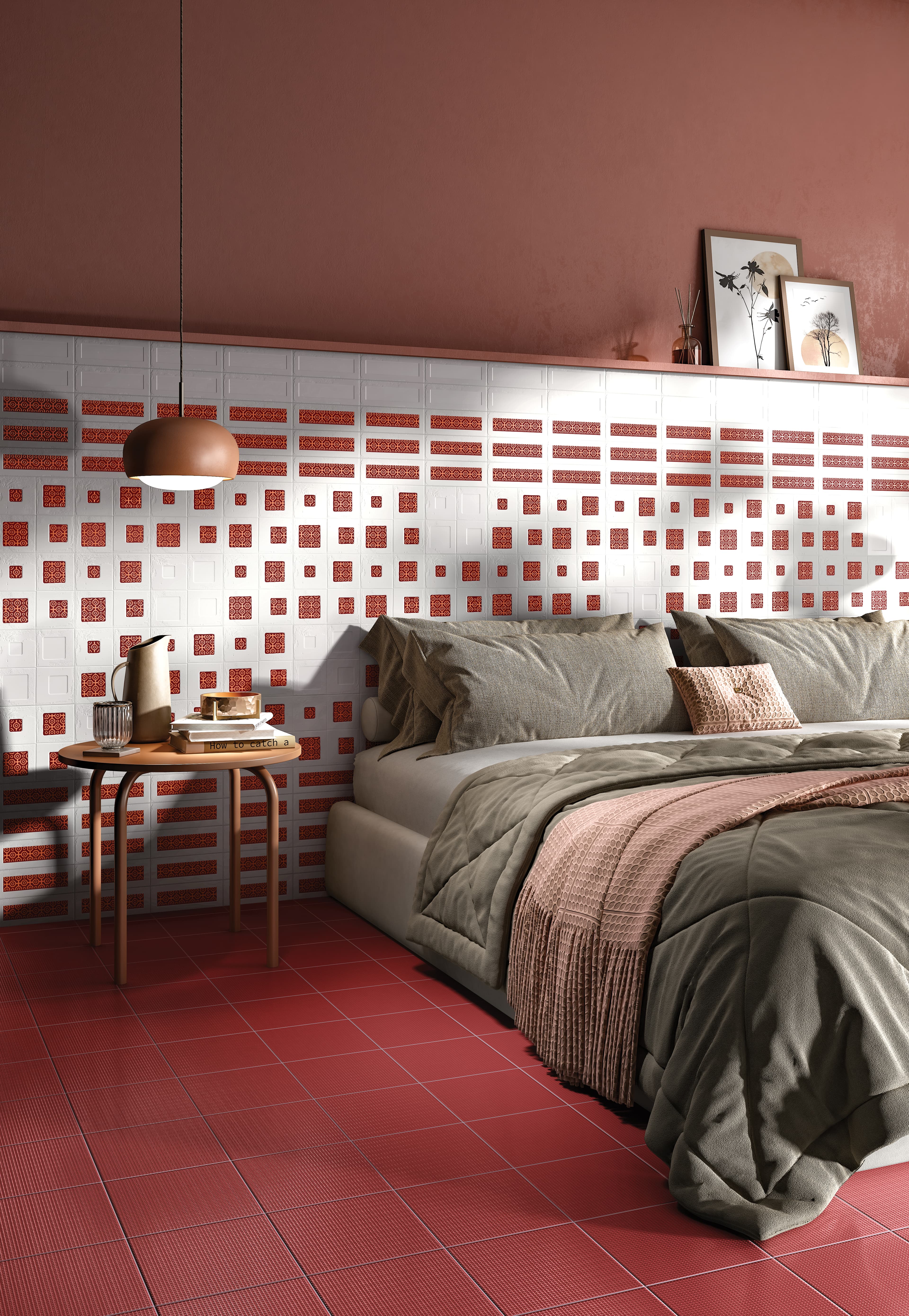 BRICKA MAROON Tiles