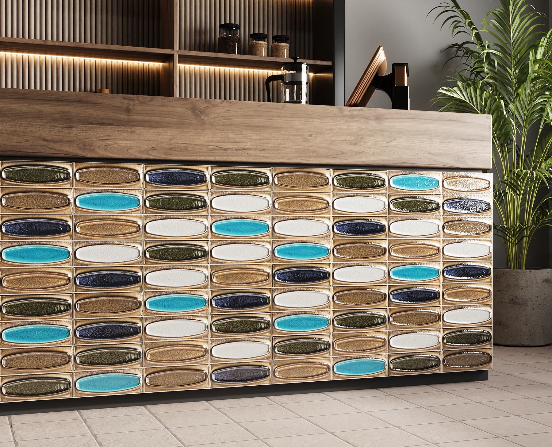 INGOT RAIN Tiles