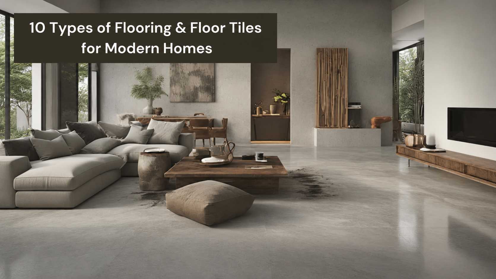 10 Types of Flooring Tiles for Modern Homes