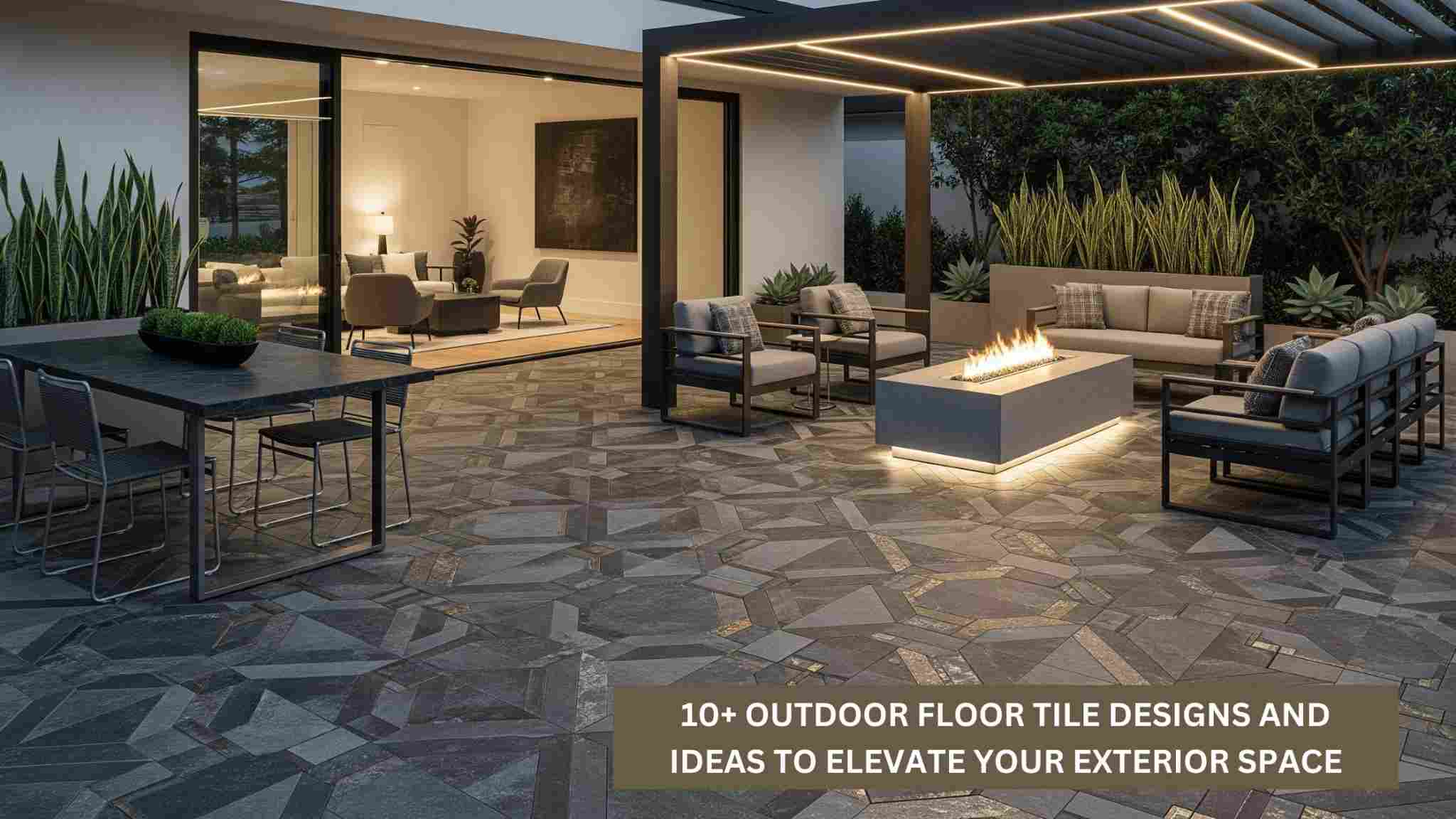 10+ Outdoor Floor Tile Design Ideas to Elevate Your Exterior Space