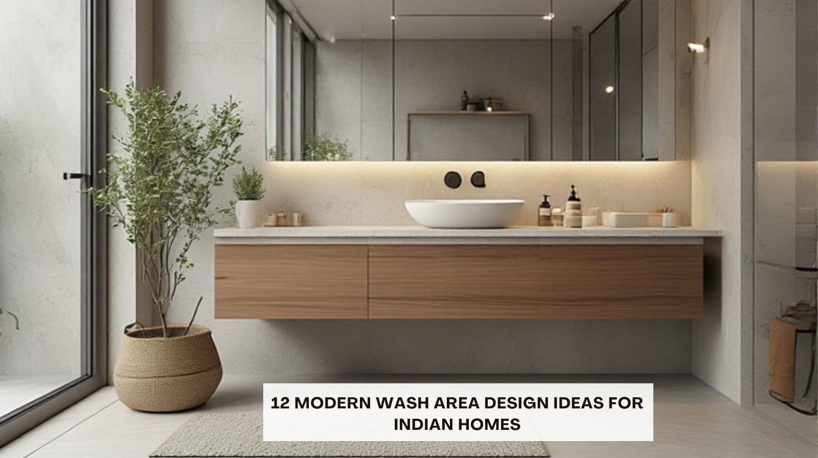 12 Modern Wash Area Design Ideas for Indian Homes in 2026