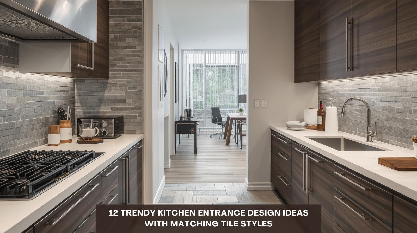 12 Trendy Kitchen Entrance Design Ideas With Matching Tile Styles