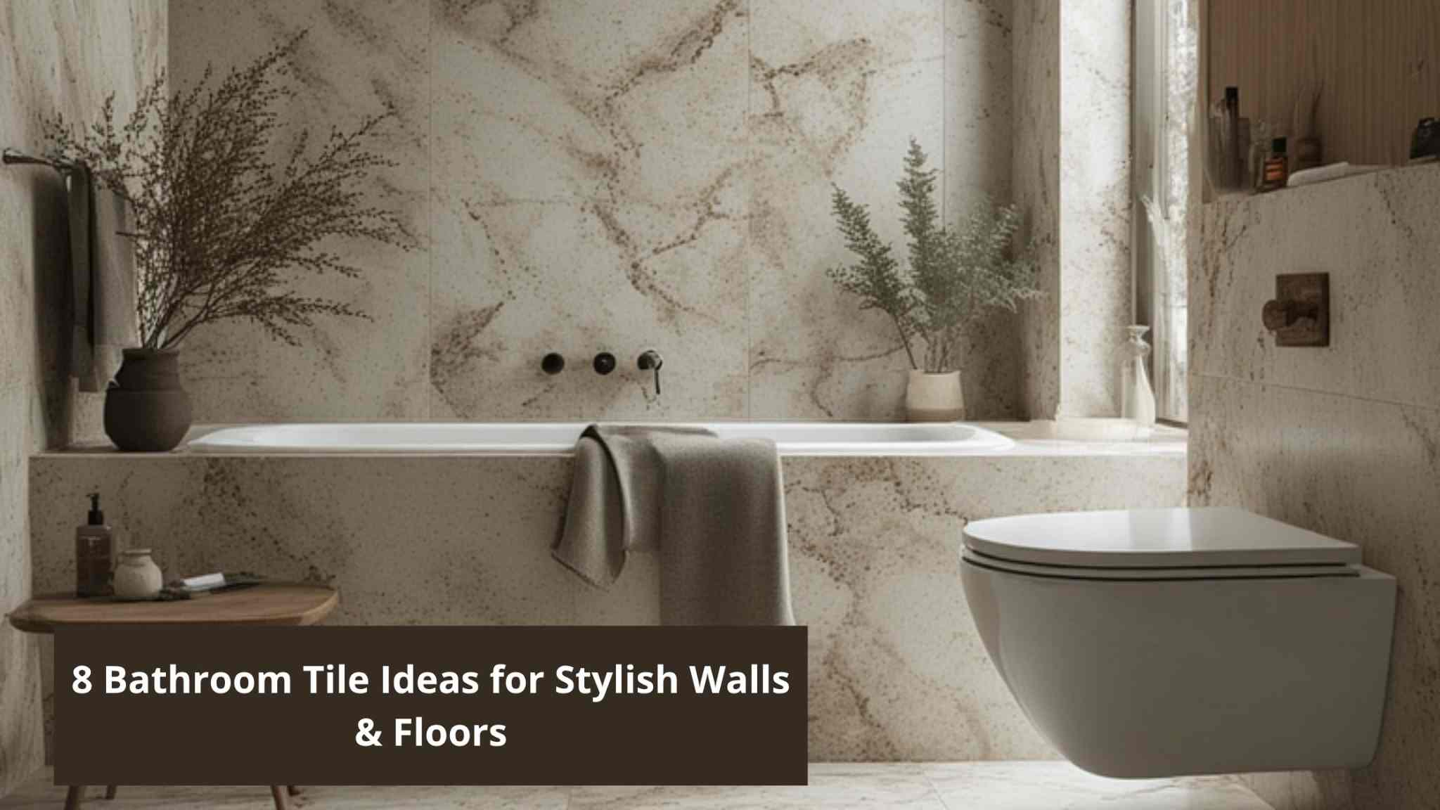 8 Bathroom Tile Ideas for Stylish Walls & Floors