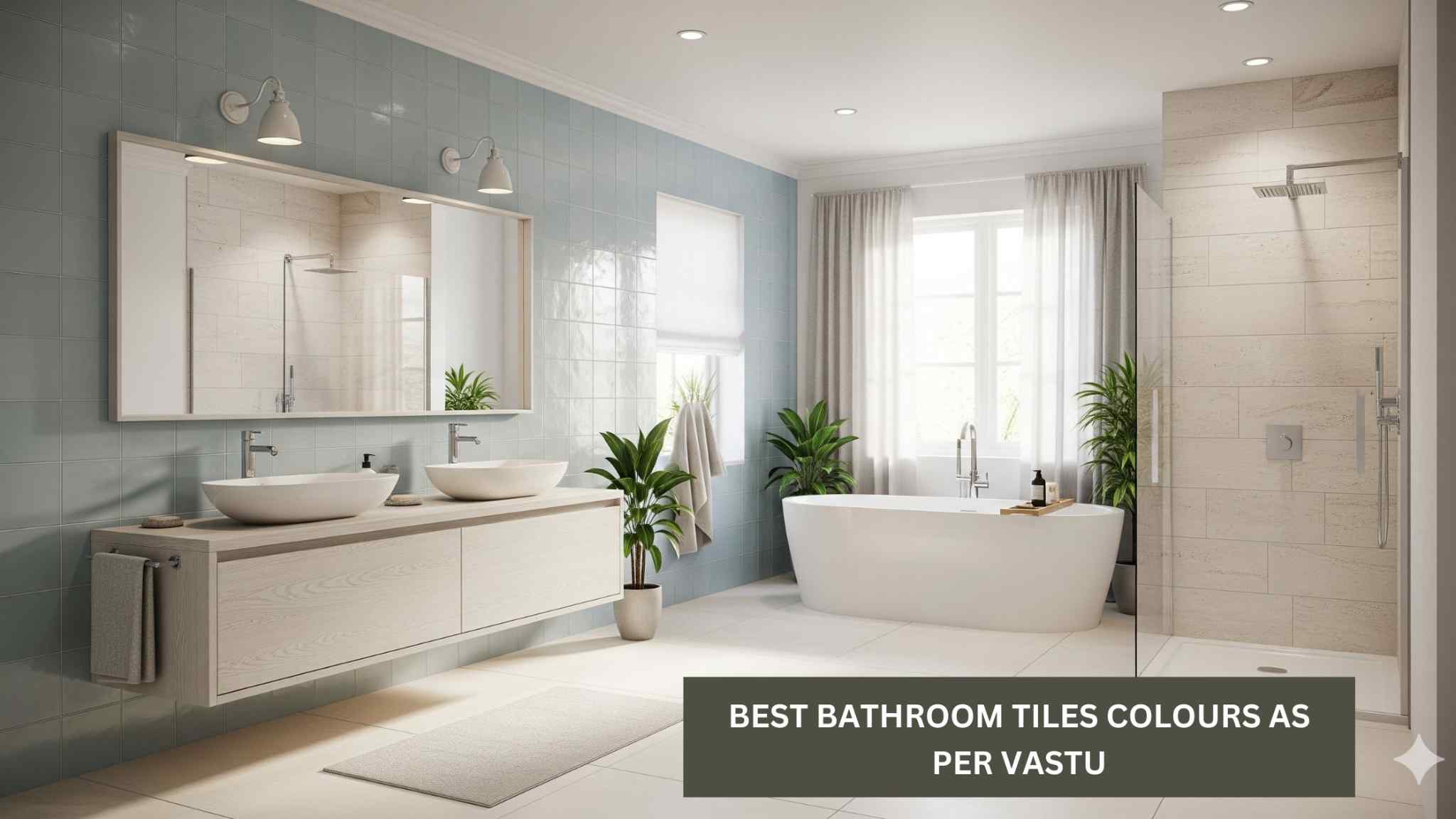 Best Bathroom Tiles Colours as per Vastu