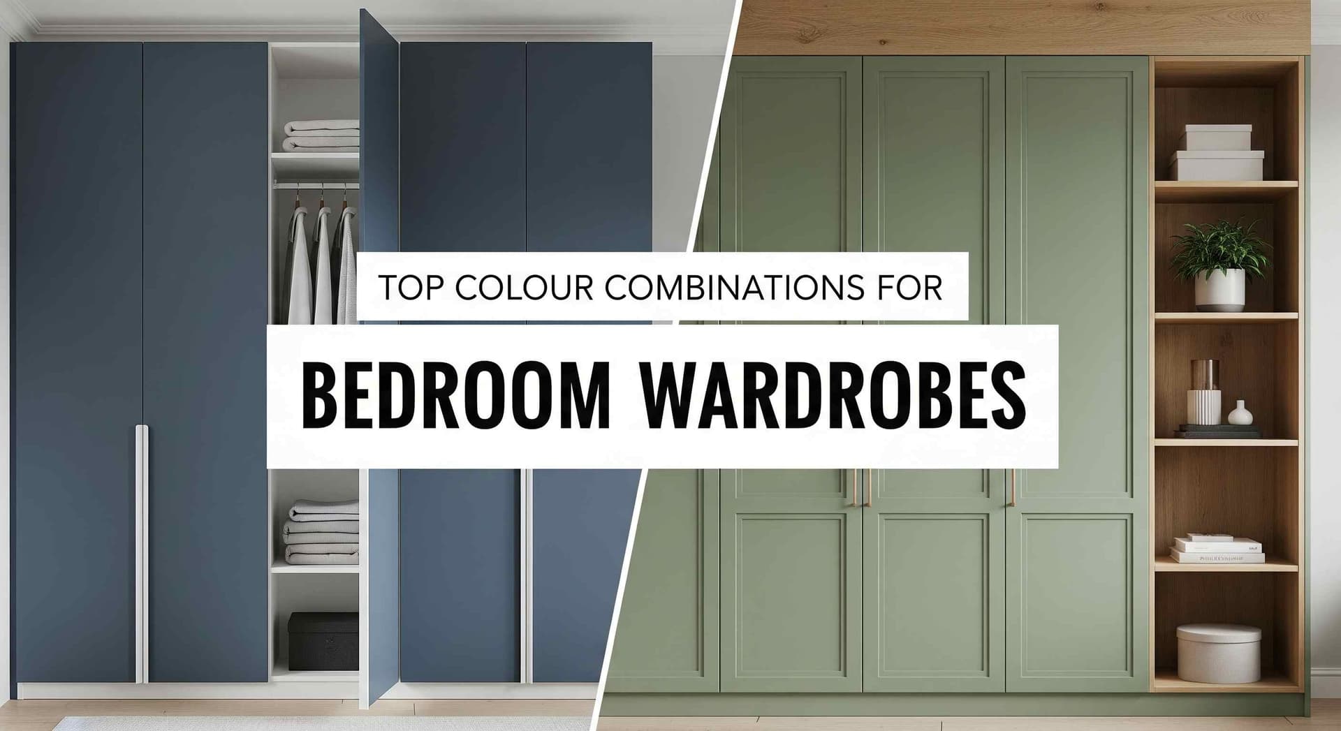 Wardrobe Colour Combination Ideas to Match Your Bedroom Decor