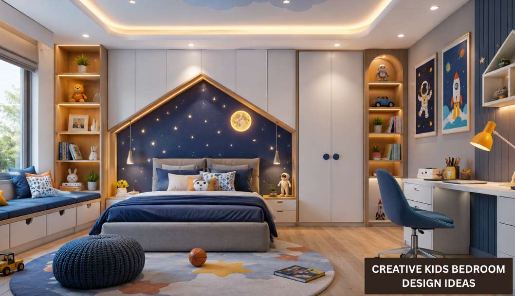 15 Creative Kids Bedroom Design Ideas for Fun Spaces