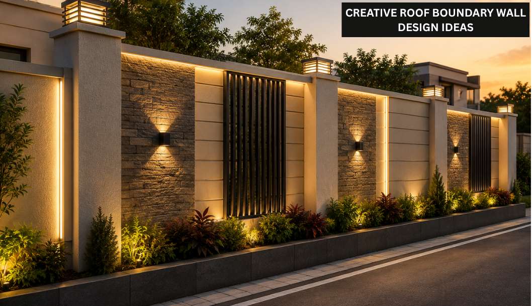 10 Roof Boundary Wall Design Ideas for Modern Homes