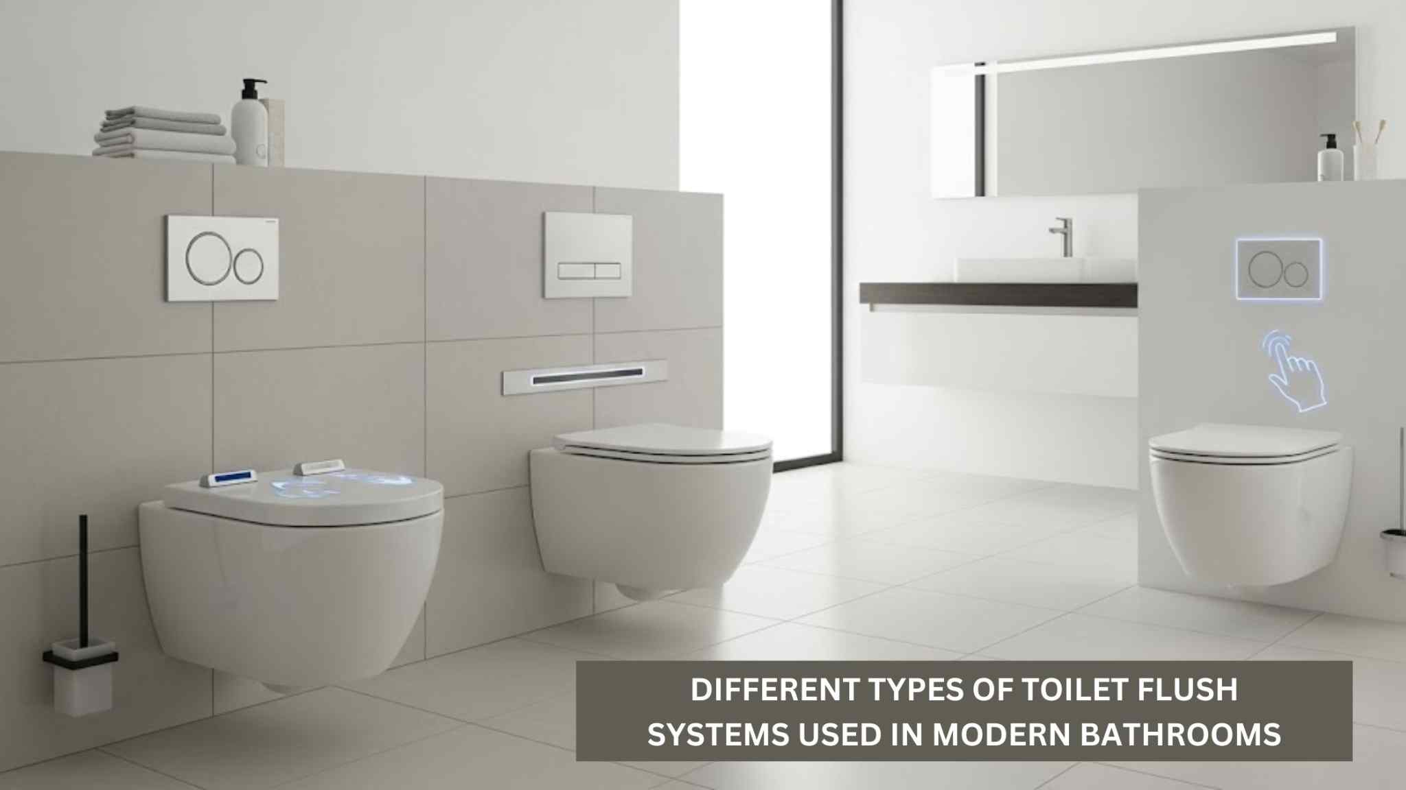 Different Types of Toilet Flush Systems: Water-Efficient Flush Guide