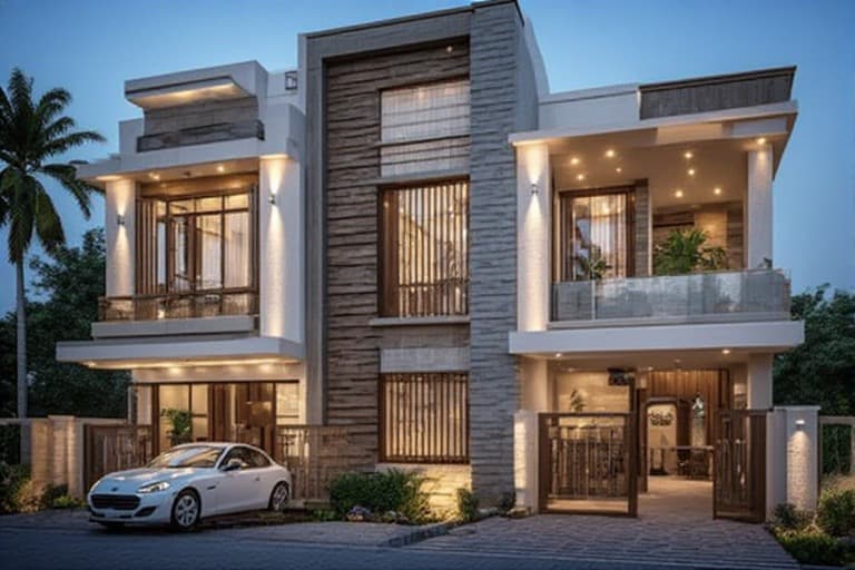 15 Duplex Front Elevation Design Ideas