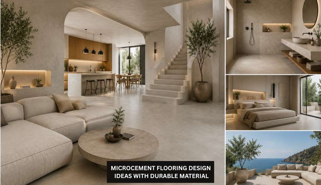 10 Microcement Flooring Ideas: Materials That Create Seamless Modern Spaces