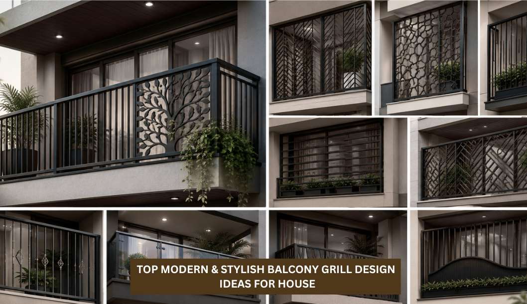 Top 10 Modern & Stylish Balcony Grill Design Ideas for Homes