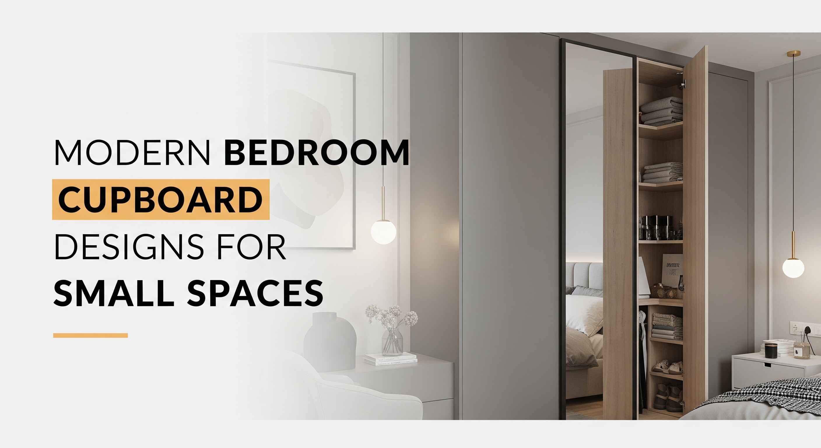 Modern Cupboard Design Ideas for Small Bedrooms