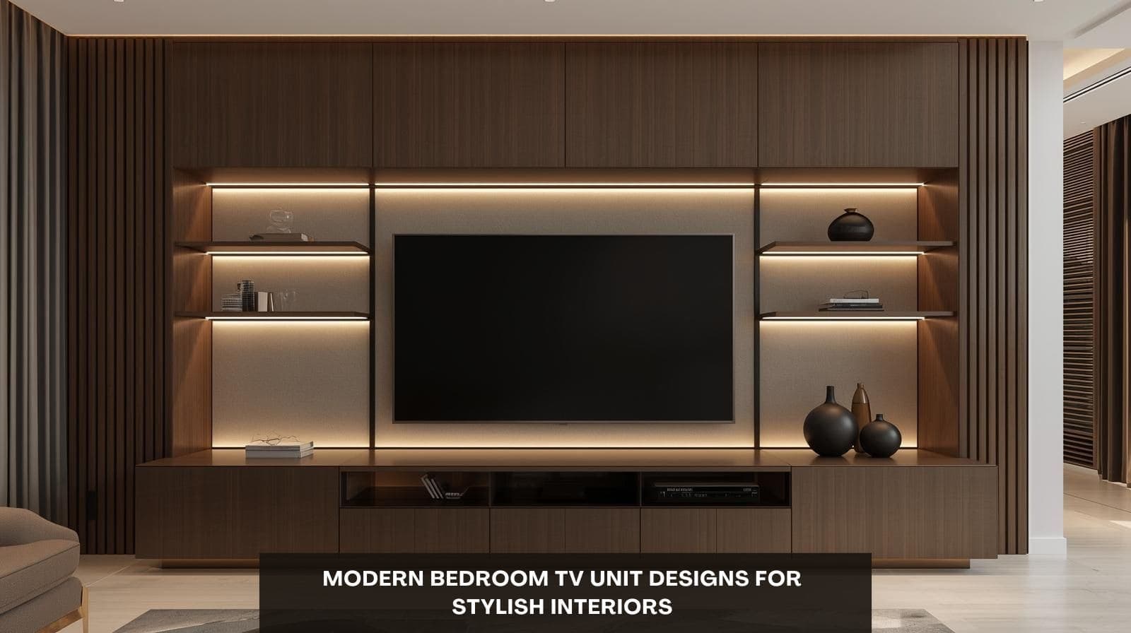 10 Bedroom TV Unit Design Ideas for Modern Bedrooms