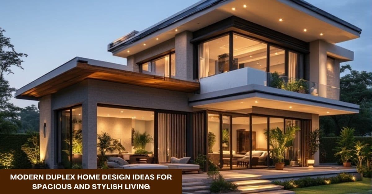 10 Modern Duplex Home Design Ideas for Spacious and Stylish Living