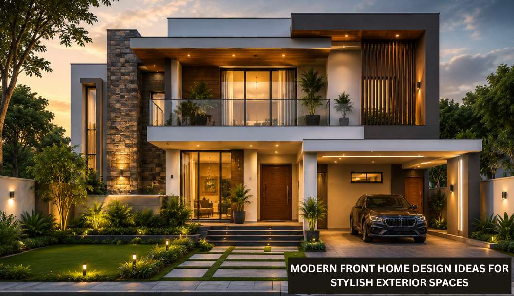 10 Modern Front Home Design Ideas for Stylish Exterior Spaces