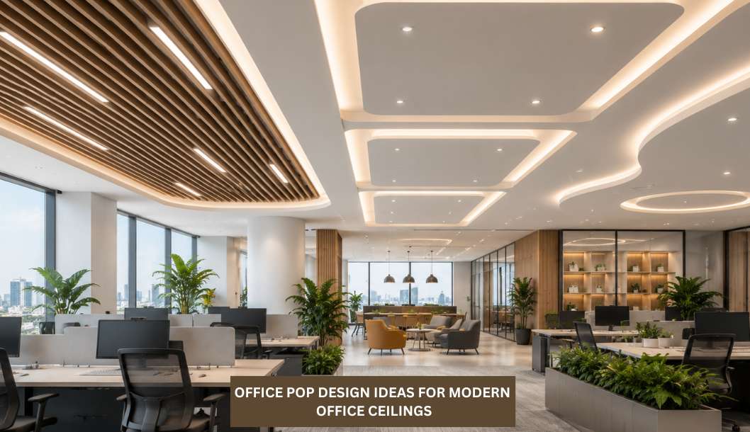 10 Office POP Design Ideas for Modern Workspaces