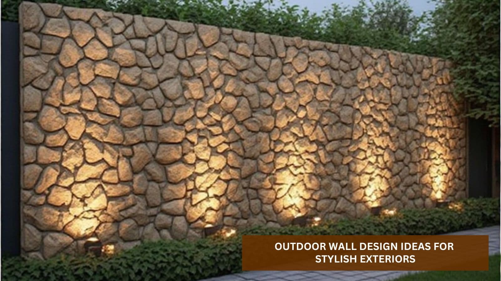 15 Outdoor Wall Design Ideas for Stylish Exteriors