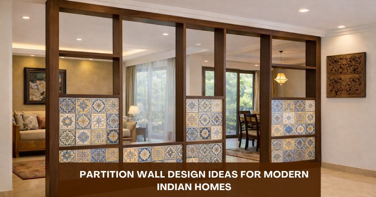 10 Partition Wall Design Ideas for Modern Indian Homes